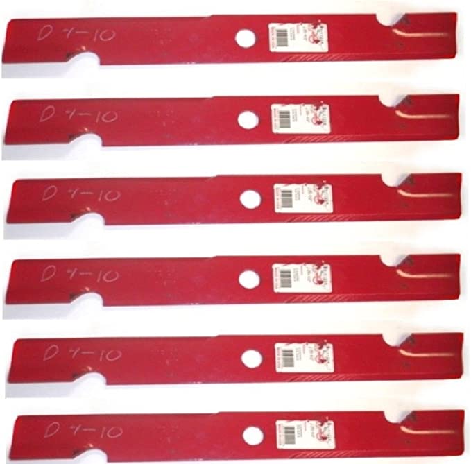 Rotary Pack of 6 11224 Notched High Lift Blades